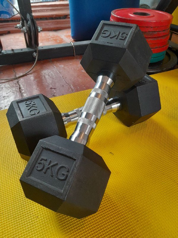 Гантели 5 кг новые