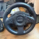 Игровой набор с рулем, мониторами, клавиатурой 3