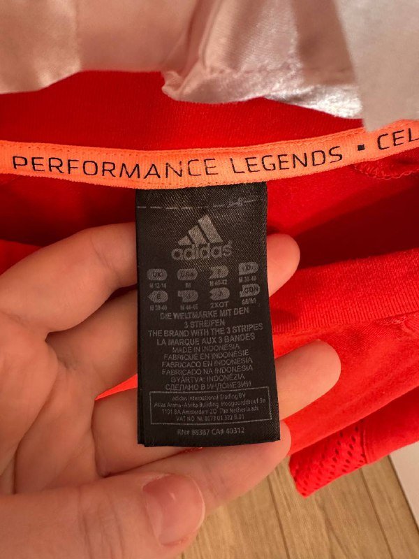 Свитшот adidas оригинал красный женский 2