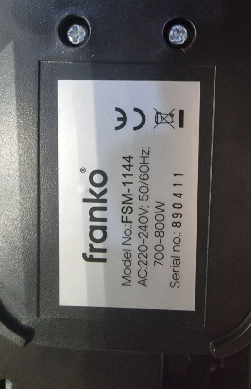 Вафельница Franko FSM-1144 с пластинами 3