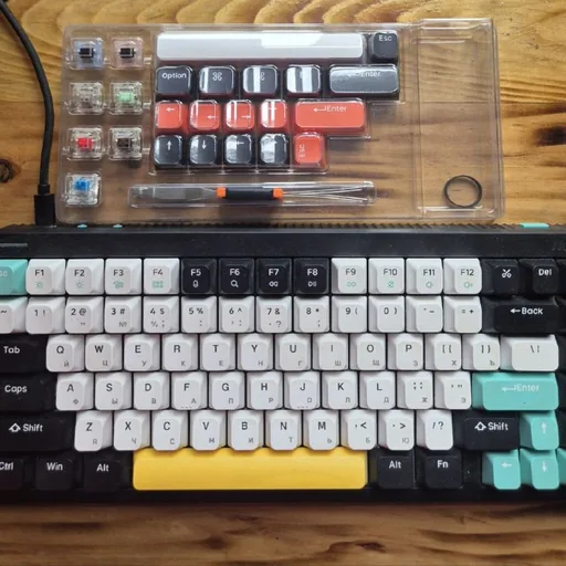 Механическая клавиатура Nuphy Halo75 black