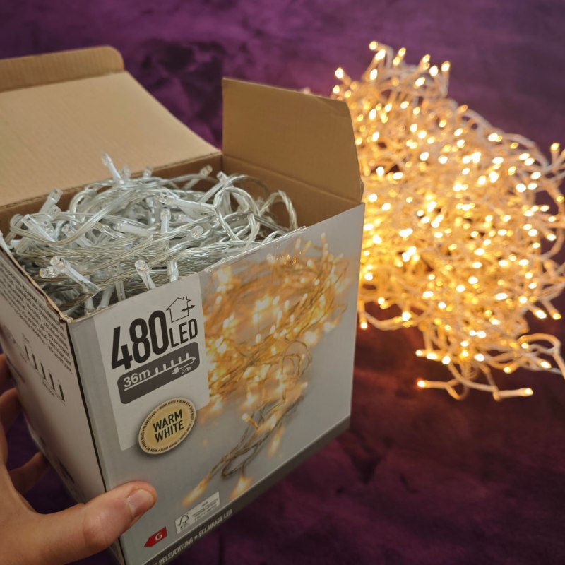 Гирлянда 36 метров, 480 LED ламп 3