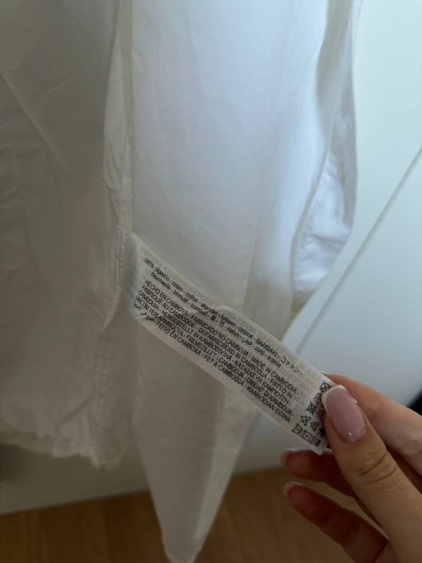 Рубашка розовая лен, белая Zara, розовая Lime 6
