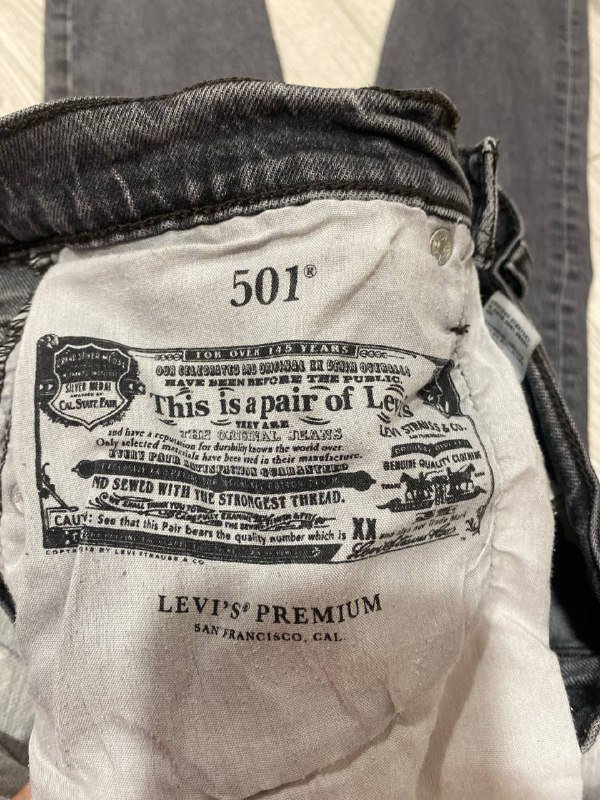 Джинсы Levi’s 501 размер S-M 4