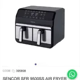 Сенсорный аэрогриль Sencor, 2 отсека по 4 л 1