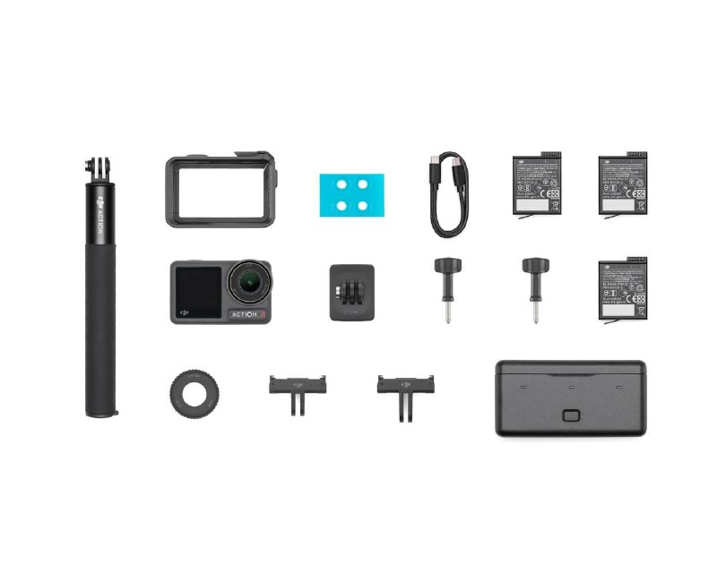 Экшен камера DJI Osmo Action 4 adventure combo 2