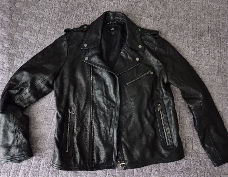 Куртка Michael Kors L, куртки Diesel L на пуху, кожаная косуха мужской S 4