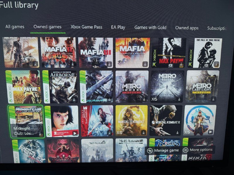 Xbox аккаунт с 300+ играми