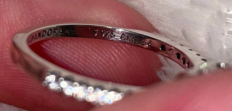 кольцо PANDORA 17-18 размер 2