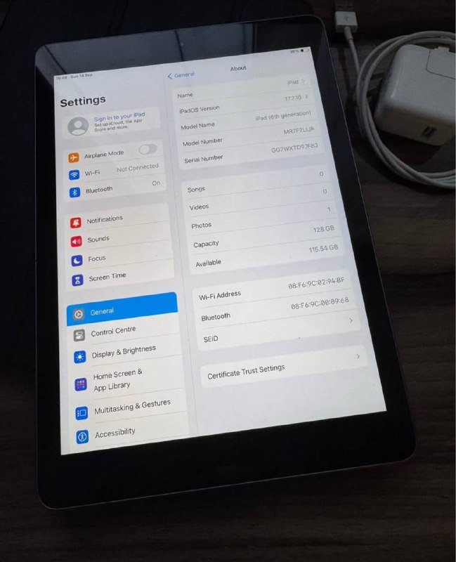 iPad 6 128 ГБ, Apple Pencil 1 поколение 2