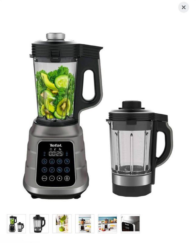 Вакуумный блендер Tefal ultrablend boost