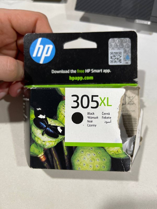 HP 305XL черный картридж для принтера