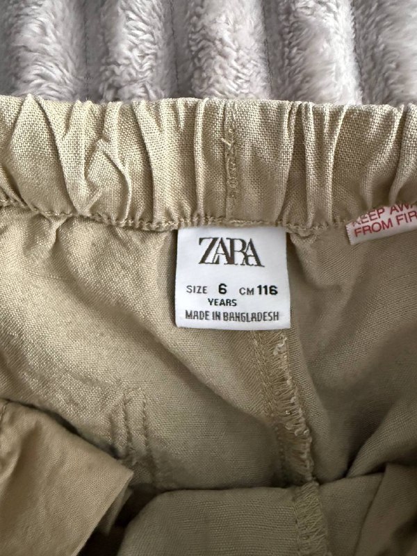 Летние штаны Zara на 6 лет 3