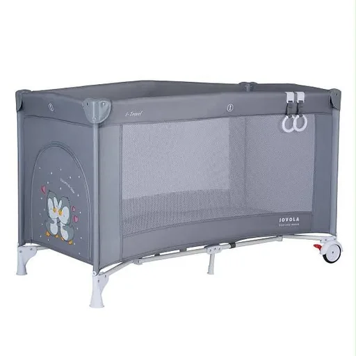 Jovola playpen crib with mattress
