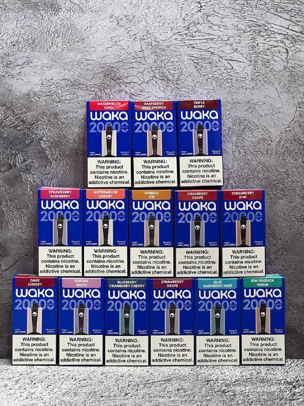 Waka одноразовые электронные сигареты