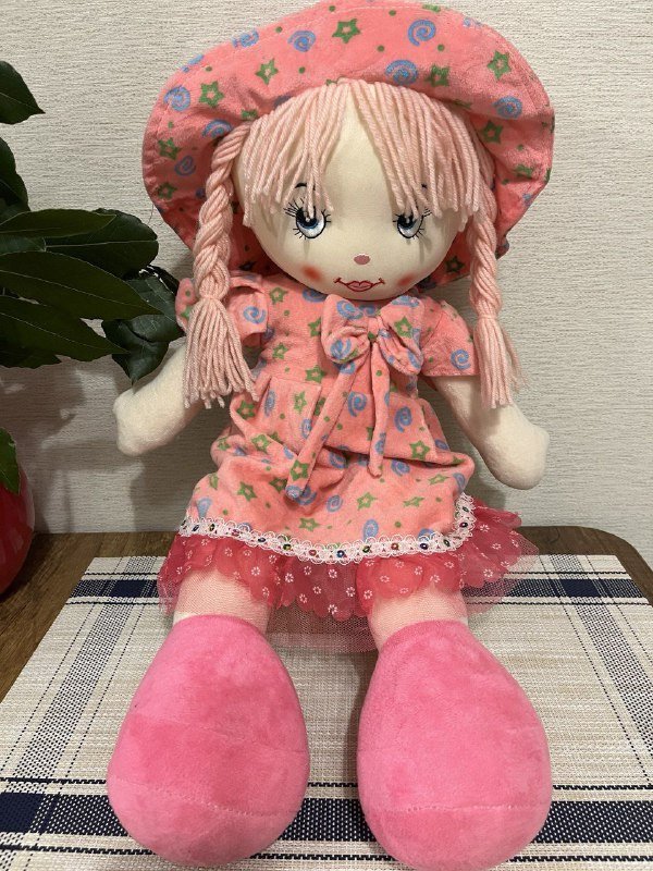 Мягкая кукла большая около 60 см 3