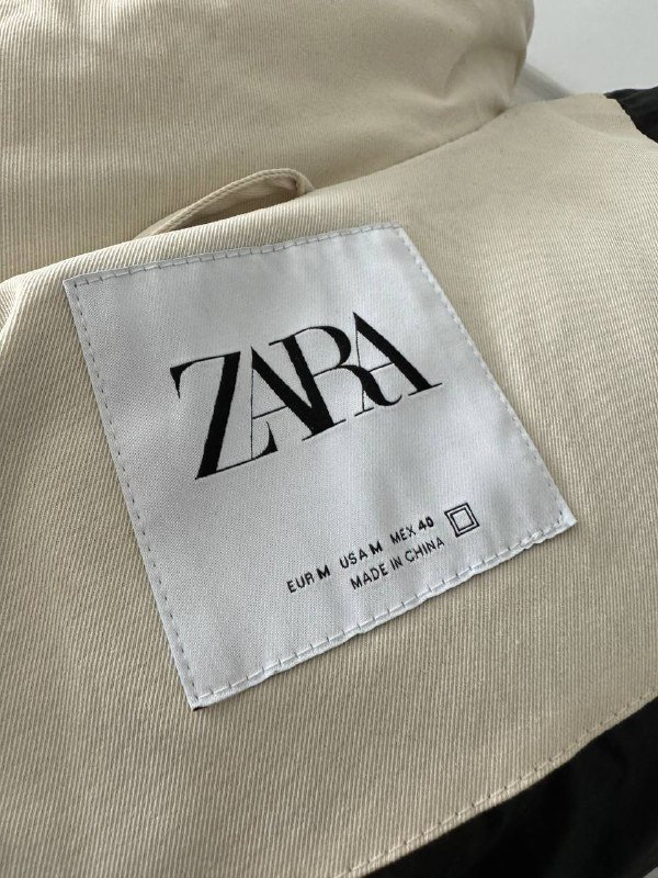 Куртка мужская Zara теплая бежевая 4
