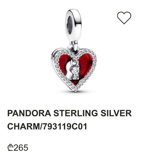 Браслет Pandora с подвесками оригинал 3