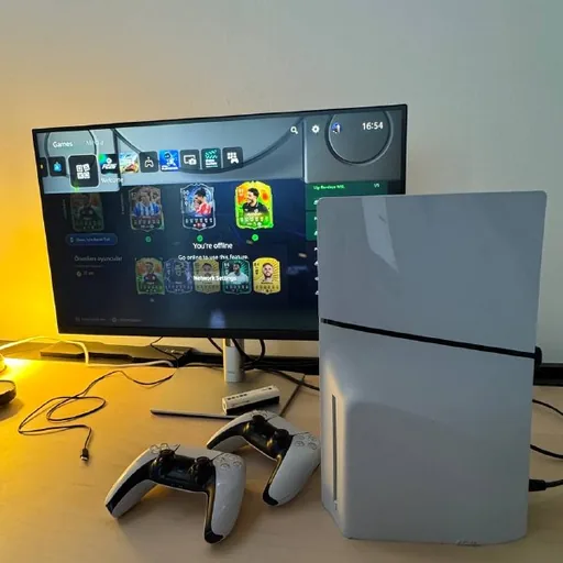 Playstation 5 с диском, 2 контроллера, FC26, Forza Horizon 5