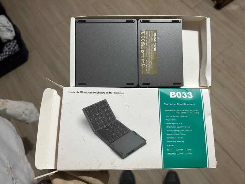 Bluetooth клавиатура с тачпадом