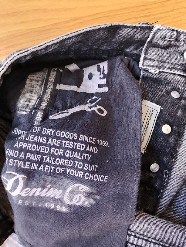 Джинсы мужские от Denim Co. 4