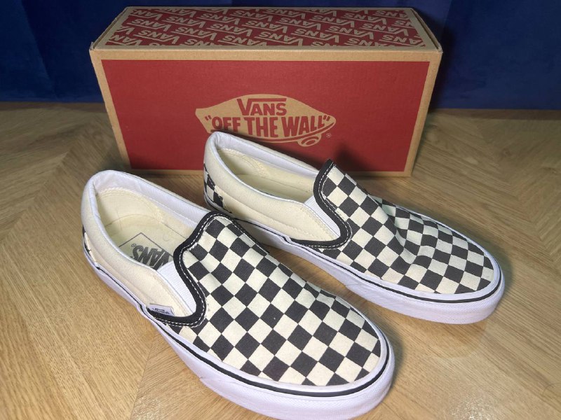 Vans Slip-On Checkerboard мужские кеды размер 41