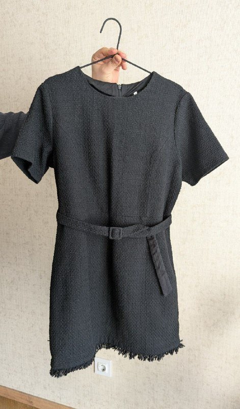 Твидовое платье