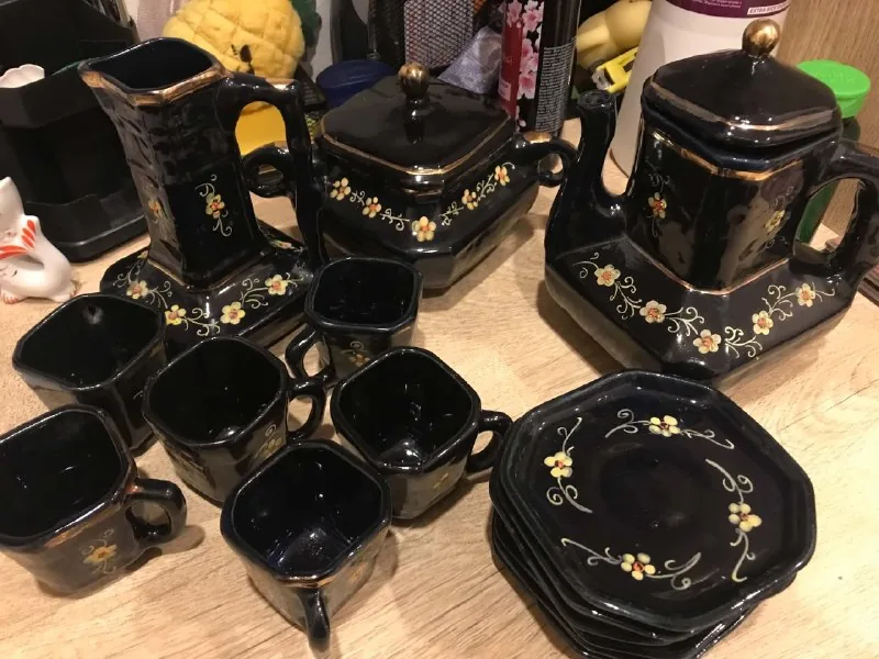 Старинный сервиз на 6 персон