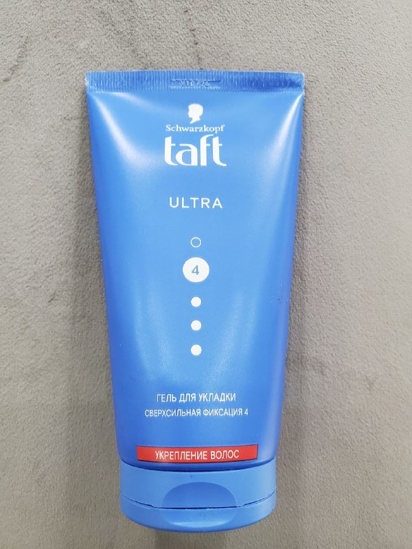 Taft гель для укладки, калий, Betain HCI, Niacin, горный кварц, D3 10