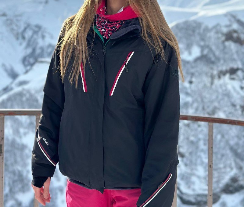 Горнолыжный костюм куртка, штаны, перчатки, баф