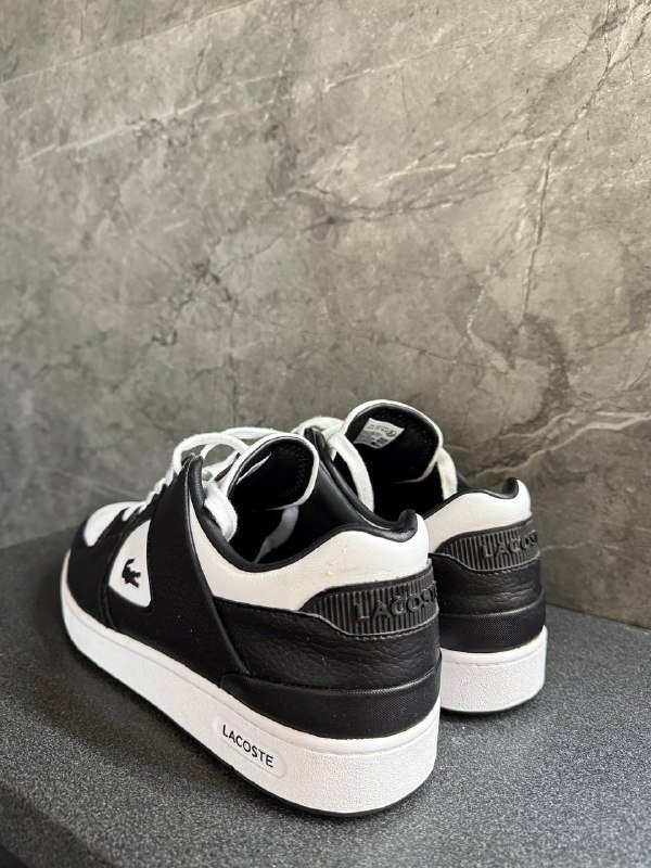Кроссовки Lacoste CourtCage размер 44 черно-белые 3