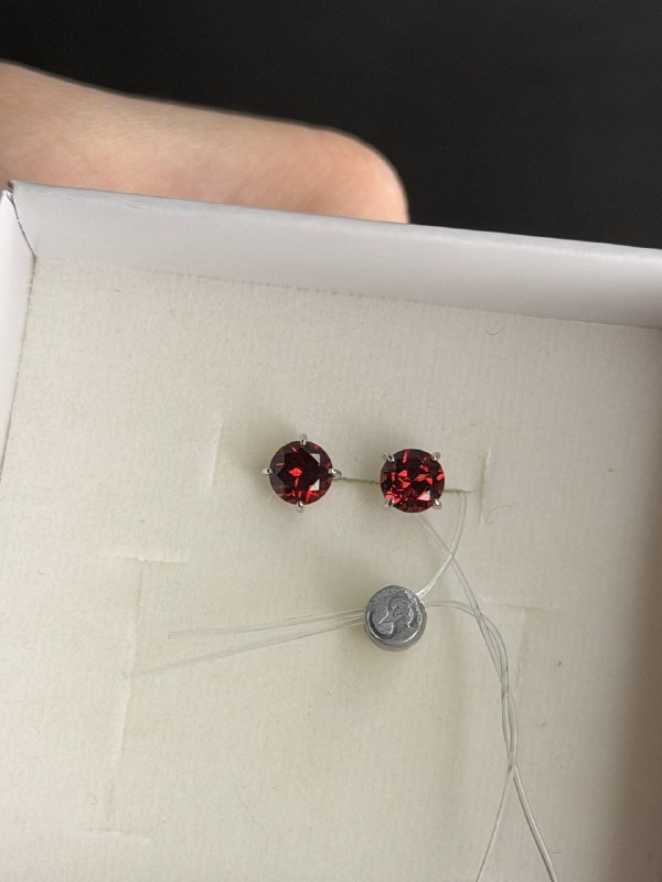 Серьги sokolov гранат серебро, Кольцо pepela jewelry гранат серебро 2