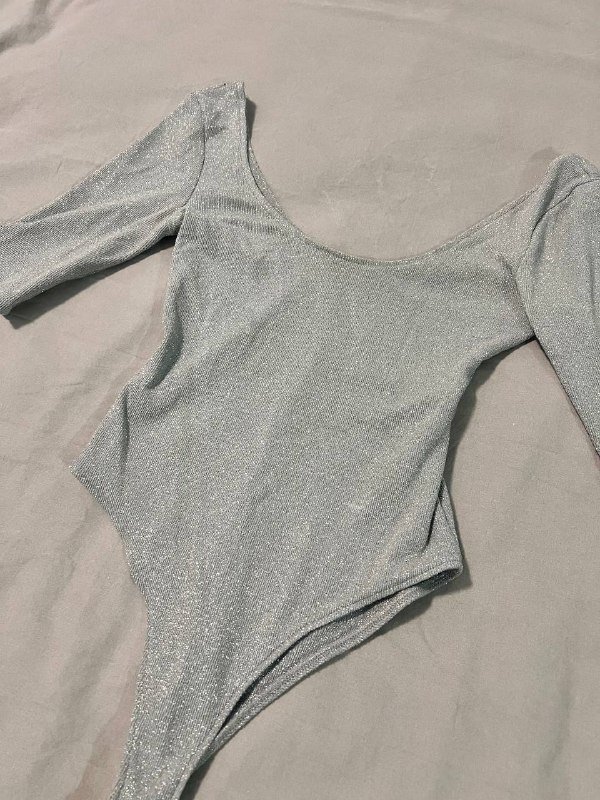 Блестящее боди Zara