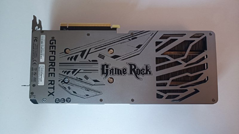 Видеокарта RTX 3070 Palit GameRock OC LHR 8