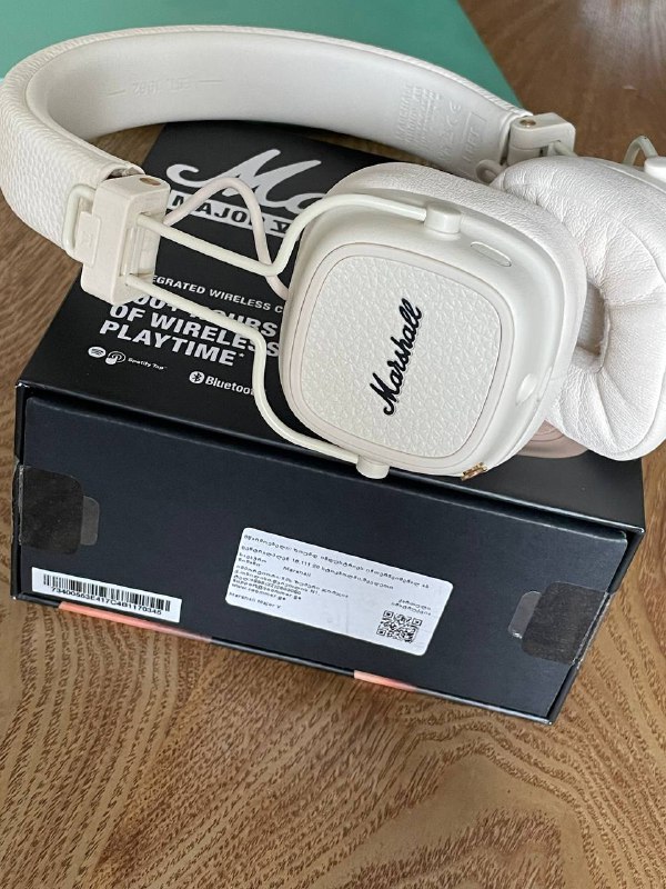 Наушники Marshall Major V белые 2