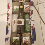 Косметичка, подарочный набор специй, оливковое масло 3