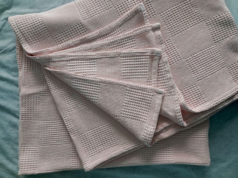 Х/б покрывало 240х210 пыльная роза 2