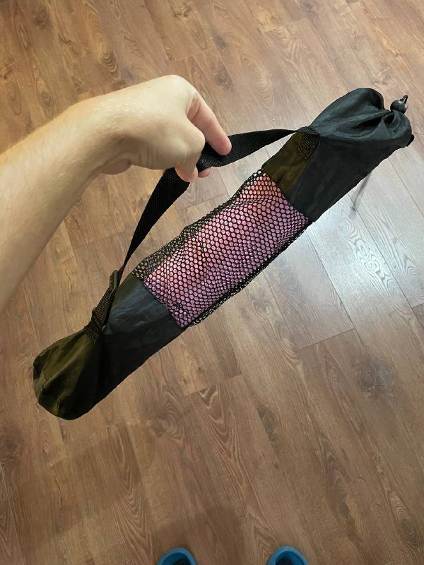 Синий коврик для йоги, розовый коврик, пляжный зонт 5