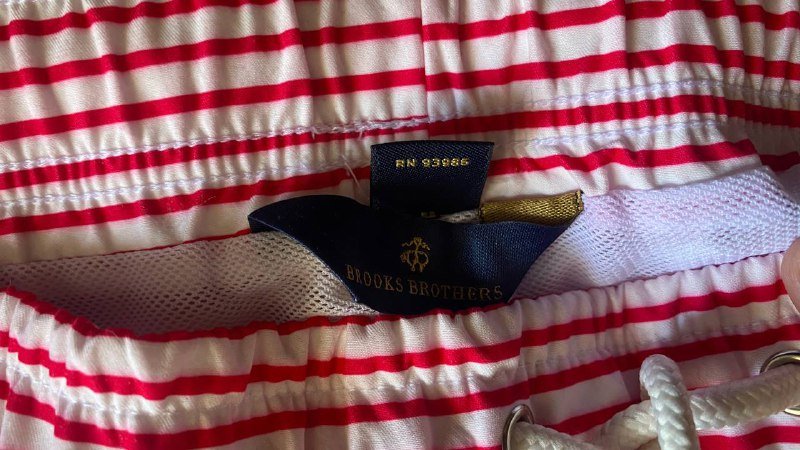 Мужские шорты для плавания Brooks Brothers размер M 8