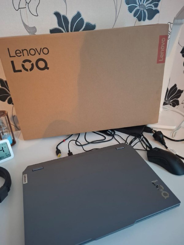 Игровой ноутбук Lenovo LOQ (83GS005CRK) – Luna Grey 2