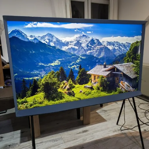 Телевизор Samsung The Serif 55" QLED 4K