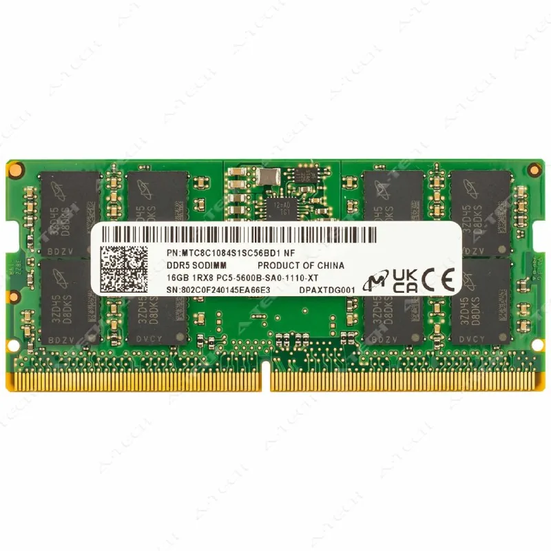 Оперативная память Micron DDR5 16ГБ