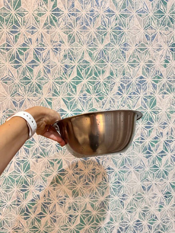 Набор стеклянных емкостей с крышками, большая миска из нержавейки 4