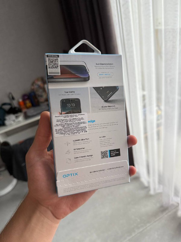Защитное стекло Uniq для iPhone 15 Pro Max, iPhone 16 Pro 4