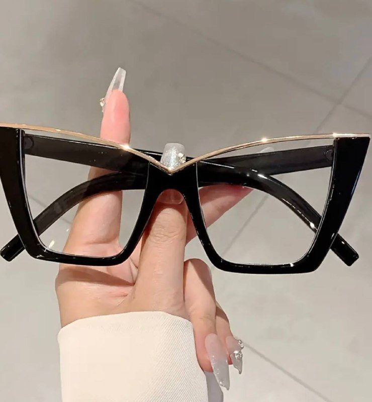 Очки с оправой Cat Eye, линзы AC, оправа из ПК 5