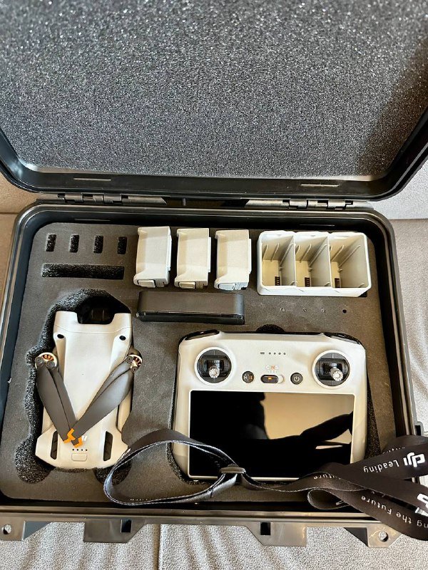 Дрон DJI Mini 3 Pro с пультом, аккумуляторами и фильтрами