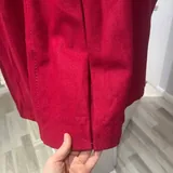 Красное пальто H&M, размер 42 2