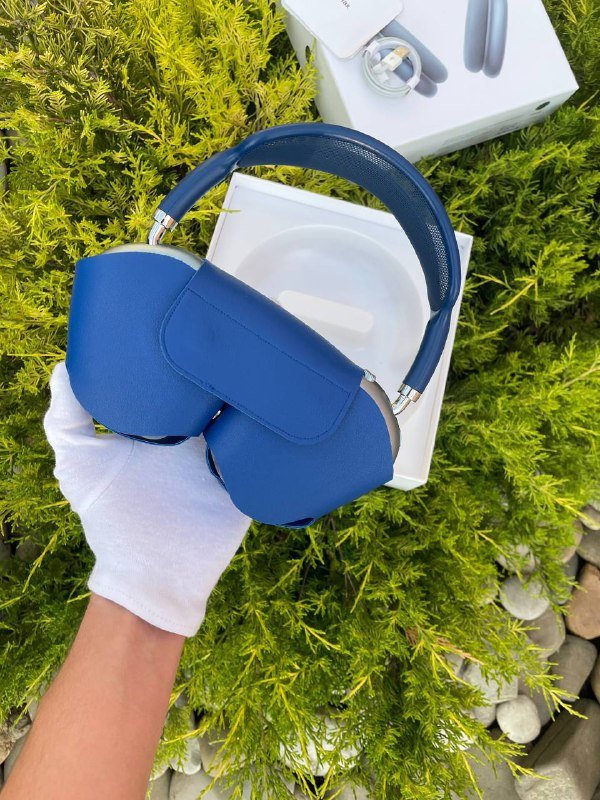 AirPods Max реплика с шумоподавлением, кейс, кабель