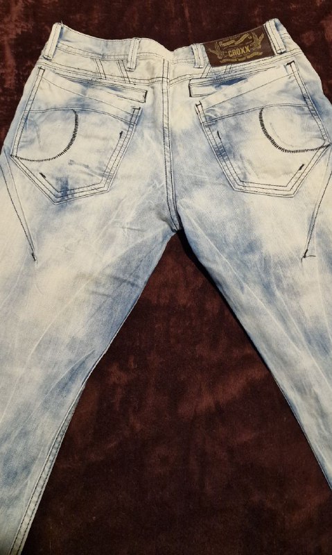 Оригинальные джинсы со змейками 3