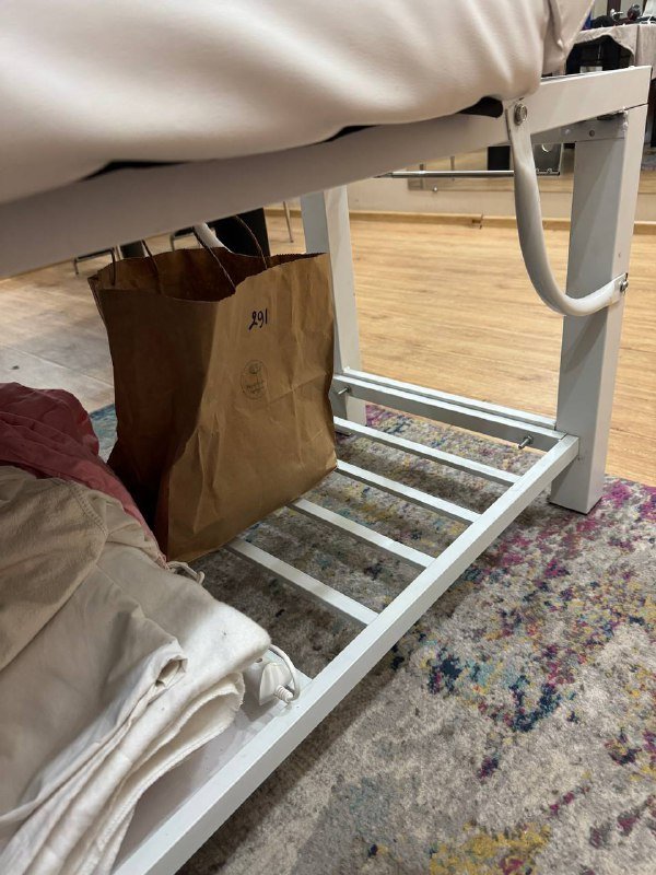 Кушетка массажная стационарная с регуляцией и местом хранения 2